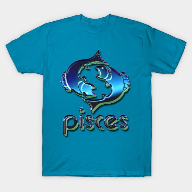 Pisces T-Shirt by Sonia Jones Emporrium of unique designs 